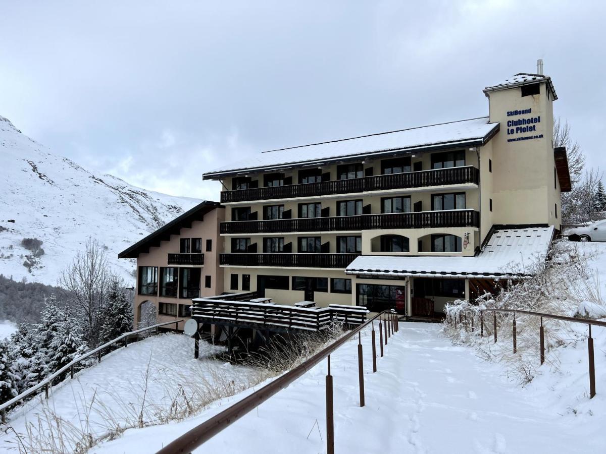 Hotel Le Piolet Saint-Martin-de-Belleville Esterno foto